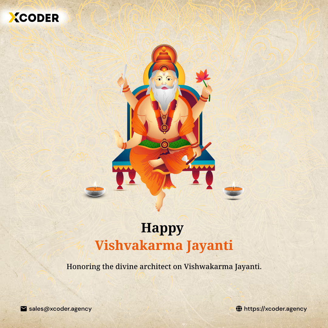 Xcoder_agency's tweet image. Honoring the unparalleled craftsmanship of Lord Vishwakarma, the divine architect who inspires innovation and excellence! 🌟
#VishwakarmaJayanti #InnovationAndExcellence 🛠️