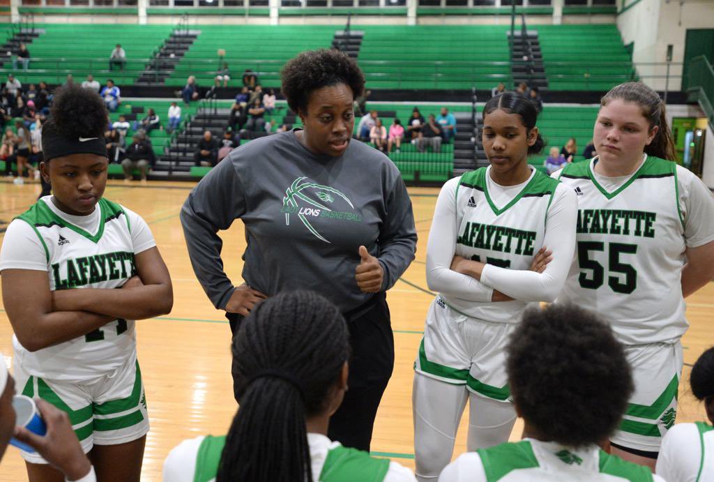 If you missed our interview with coach Tarunye Kanonu, of the <a href="/lafayettehigh1/">Lafayette High School Lady Lions Basketball</a> girls 🏀 team, well you can see the replay by clicking the link below.

youtube.com/live/2BVQklZN_…