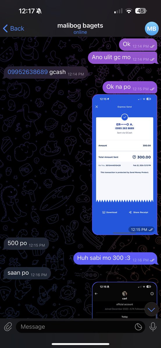 isabelatty's tweet photo. Beware po dito scammer kapag nag send ka na magpapadagdag #bagets #bagetstondo #alterbagets #scammer nandyan na po name Nya sa twitter ingat po https://t.co/szijZEPfK6