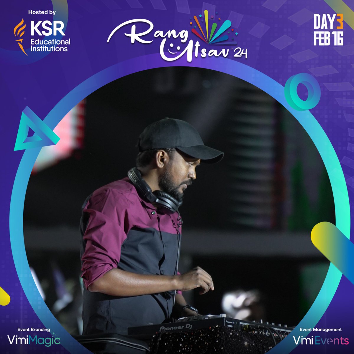 Thank you, <a href="/vdjzen/">VDJ Zen</a>, <a href="/SingerNivas/">Singer Nivas</a>, and Britto Mano, for lighting up the dance floor with your incredible energy. We had an amazing party night.
Creatives and event conceptualization
by <a href="/VimiMagic/">VimiMagic</a> &amp; @Vimi_Events
Event Hosted by <a href="/ksrinstitutions/">KSR Educational Institutions</a>
#RangUtsav24