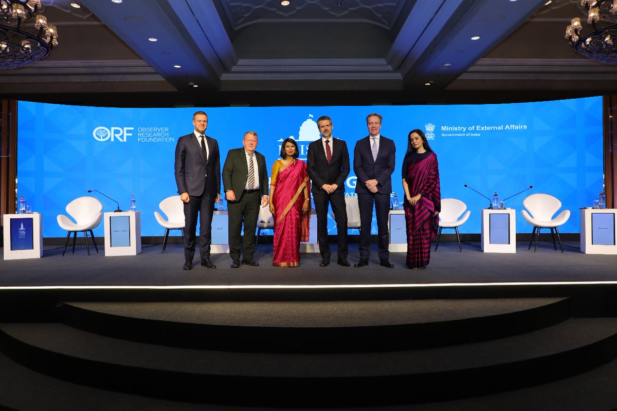 Raisina Dialogue (@raisinadialogue) on Twitter photo <a href="/larsloekke/">Lars Lรธkke Rasmussen</a> <a href="/martineyjolfs/">Martin Eyjolfsson</a> <a href="/borgebrende/">Bรธrge Brende</a> Thank you for joining us!
Stay tuned for the next session - A Tapestry of Truths: Can the Two Hemispheres Agree?
#Raisina2024 #RaisinaDialogue2024 <a href="/larsloekke/">Lars Lรธkke Rasmussen</a> <a href="/martineyjolfs/">Martin Eyjolfsson</a> <a href="/borgebrende/">Bรธrge Brende</a> Thank you for joining us!
Stay tuned for the next session - A Tapestry of Truths: Can the Two Hemispheres Agree?
#Raisina2024 #RaisinaDialogue2024