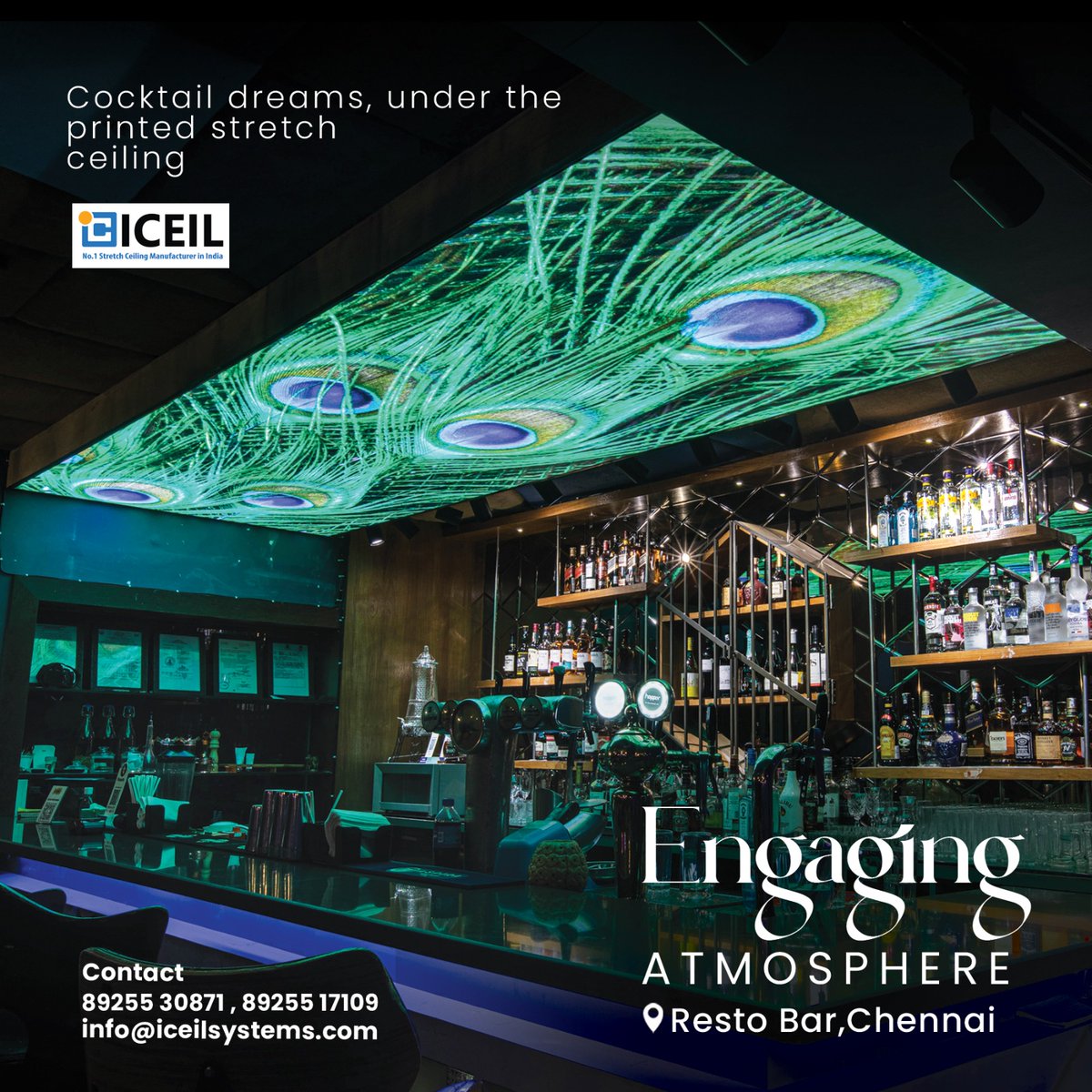 iceilsys's tweet image. Elevate your dining ambiance to new heights! 

Our printed stretch ceilings redefine style and innovation.   

Explore limitless design possibilities with #stretchceiling art.   

Visit our website : iceilsystems.com 

#printedstretchceiling #customceiling #iceilsystems