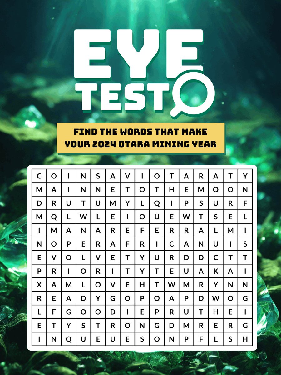Imota_app's tweet photo. hi #Otarian👋 
Wanna play a game to test your eyes and predict your investment future? Let's see what will stick with you in 2024 
👇👾🎯 #ImotaGame #MiningLife #Mainnetqueue https://t.co/tCnJJzIgs4
