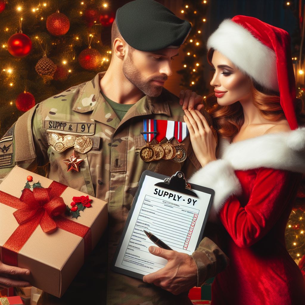 Got a sneak peak at Hallmarks 2024 Christmas Lineup.

'SFC Piccolo, SFC to his men, just returned from war clearing over 400 rooms.  After taking down his last HVT he is sent home on profile.  There he meets Karen who must help him regain his Christmas spirit'