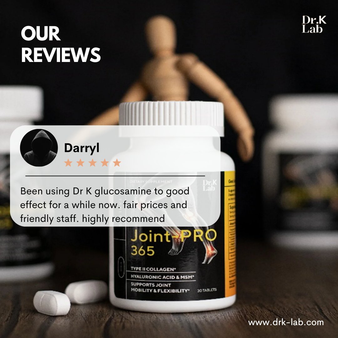 DrKLab_SG's tweet photo. Thank you for choosing Dr K Lab! At Dr K Lab, quality and your well-being are our priorities. Your recommendation inspires us to continue delivering excellence. For ongoing joint support, explore our JointPro 365. Stay vibrant and healthy!  

#healthy #health #healthyfood https://t.co/ypaua4pM7n