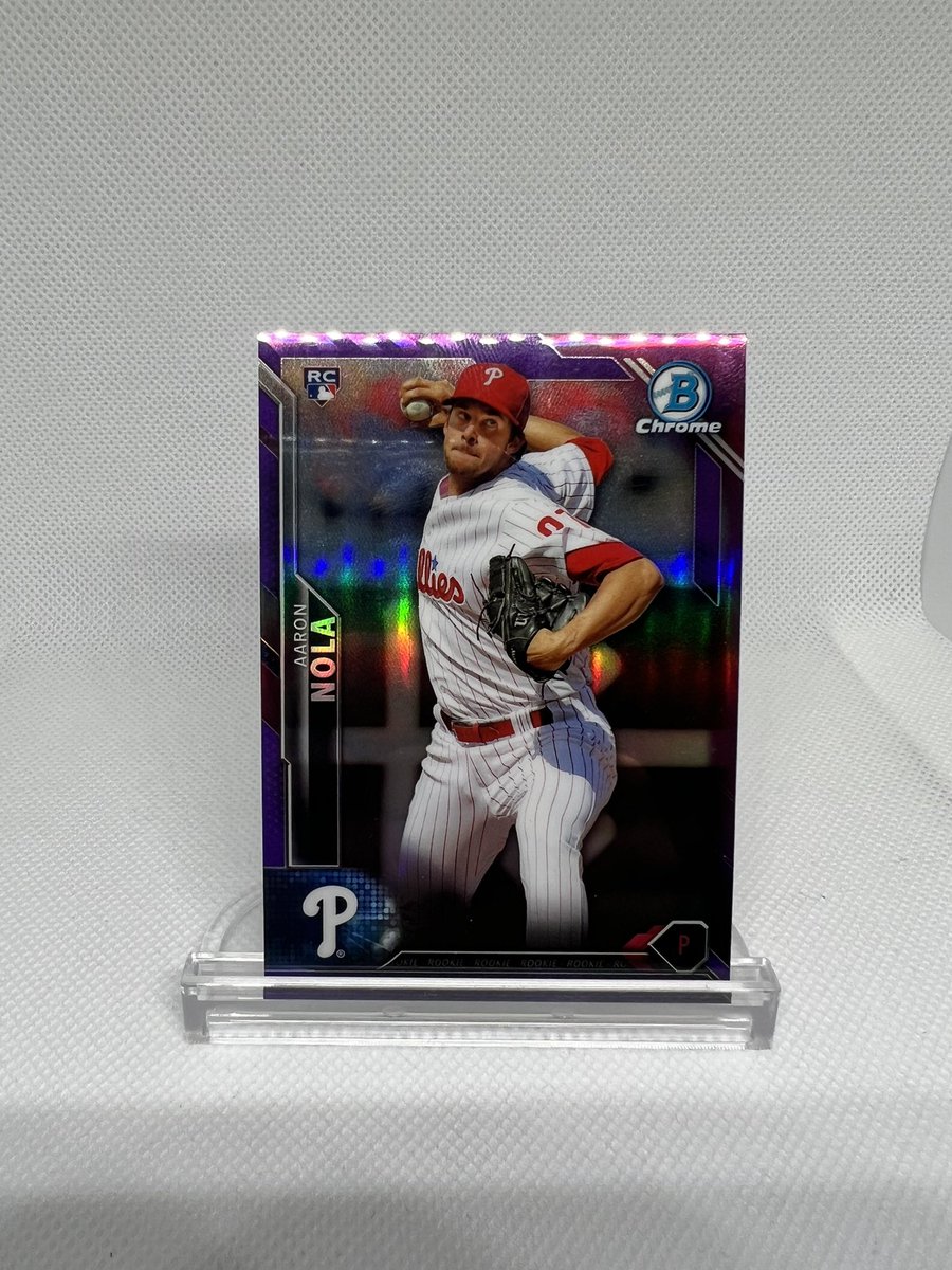 PostgameTG's tweet photo. @cammisajoseph2 @Iminsearchof Purple RC Refractor /250 https://t.co/2fj8gQVXUX