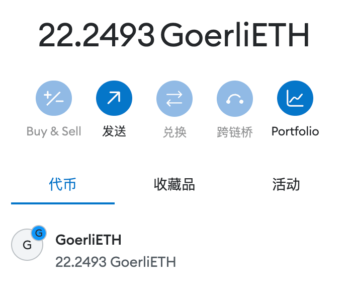 cccooder's tweet photo. 一年多没碰web3项目了，还剩点测试币
#web3 #goerli https://t.co/wSQ7BOXcUO