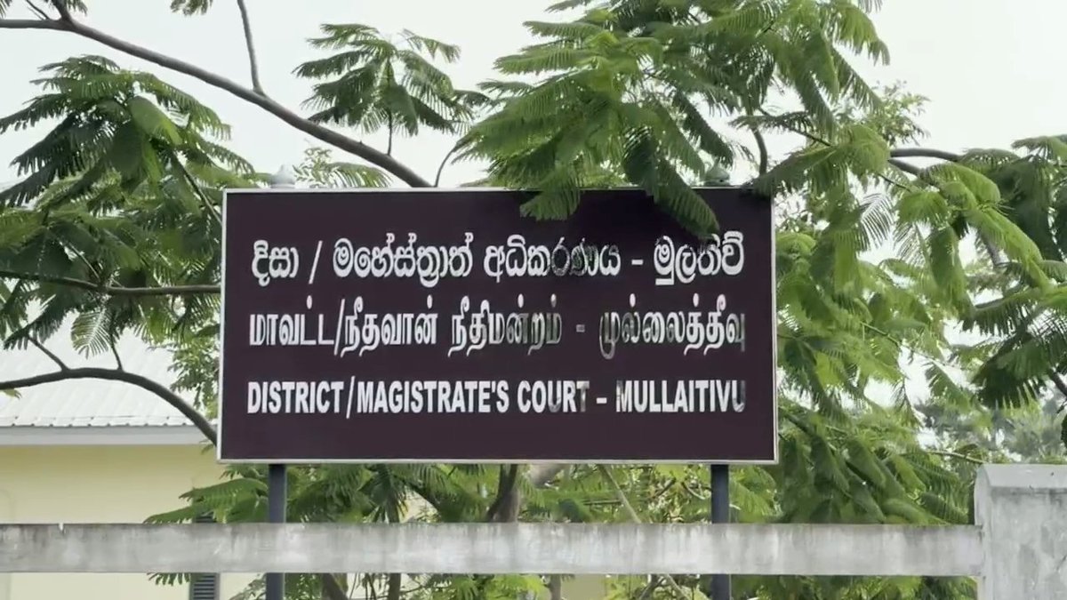 The case hearing related to the Kokkuthoduvai human burial will take place in the Mullaitivu court today (22).
#mullaitivu #courts #kokkuthoduvai #Humanburial