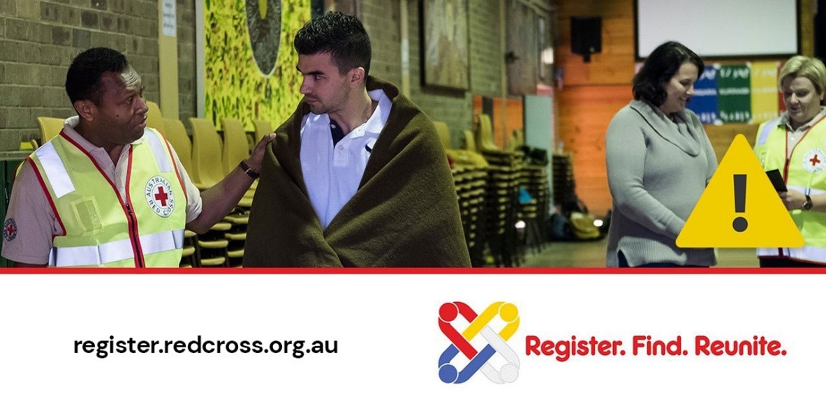 Register.Find.Reunite. is now open for the extreme weather in Western Victoria. If you have been affected, register now to let your friends and family know you're OK — or enquire to see if your loved ones are safe and sound. register.redcross.org.au