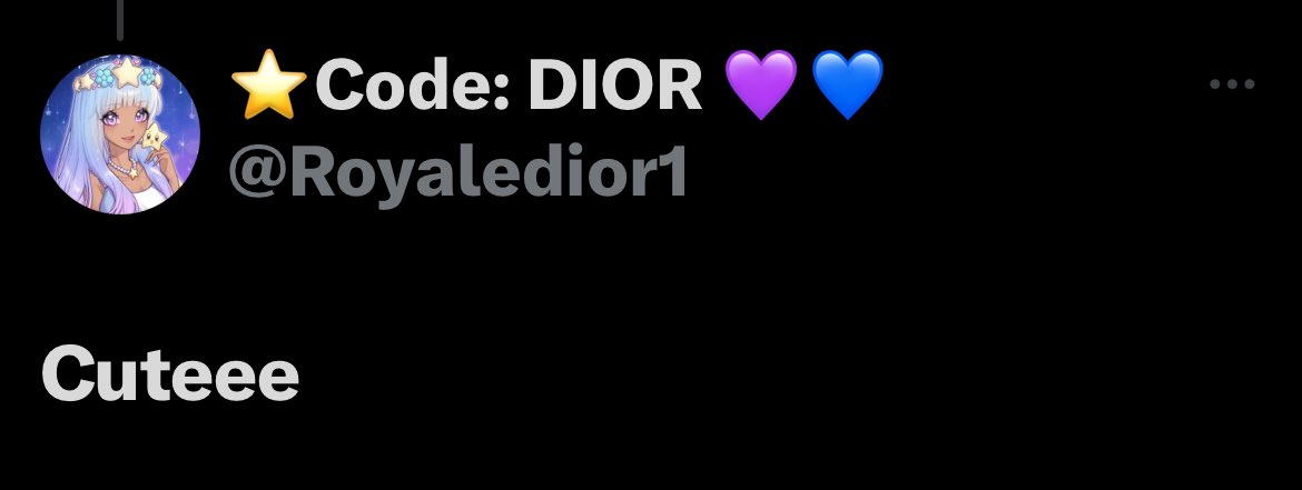 This is not real life…
Dior called my banner cute OMG IM DEAD SOMEBODY HELP