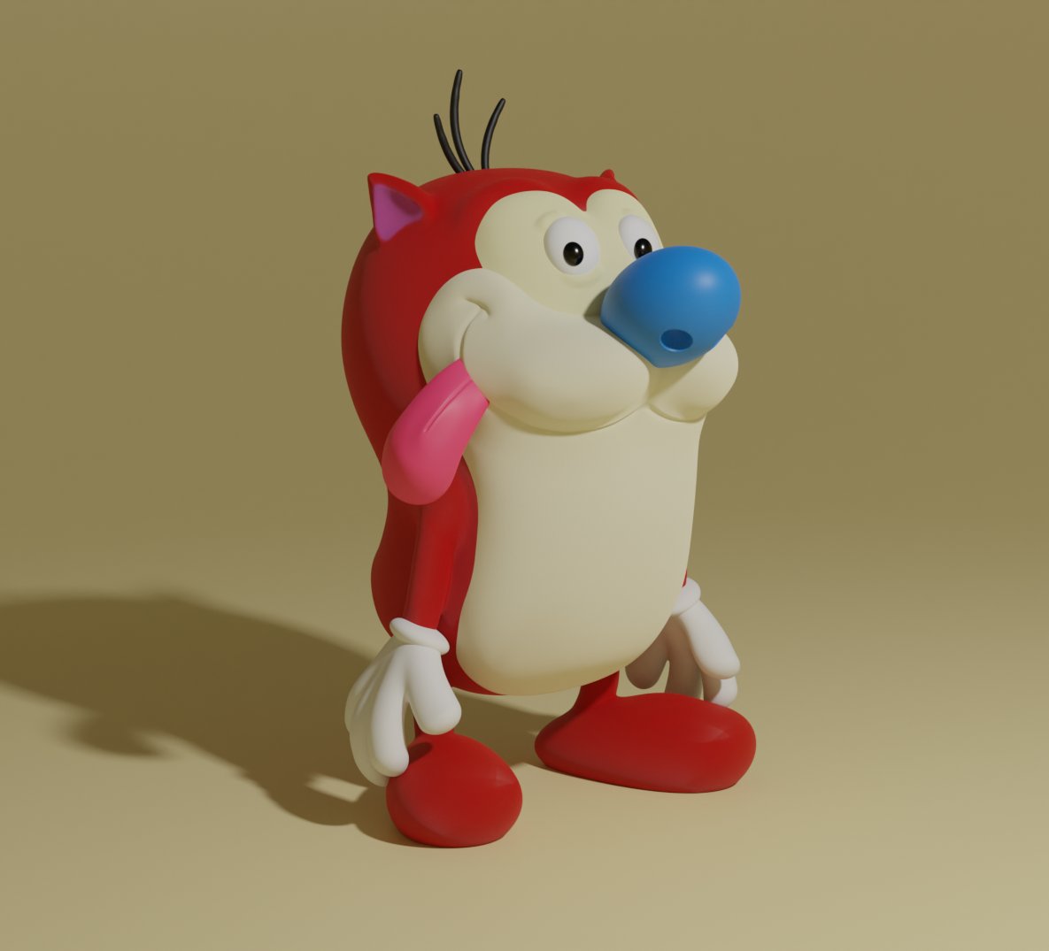 Juacolin888's tweet image. mañana con pruebas de impresión 
#renystimpy #Pokemon #creality