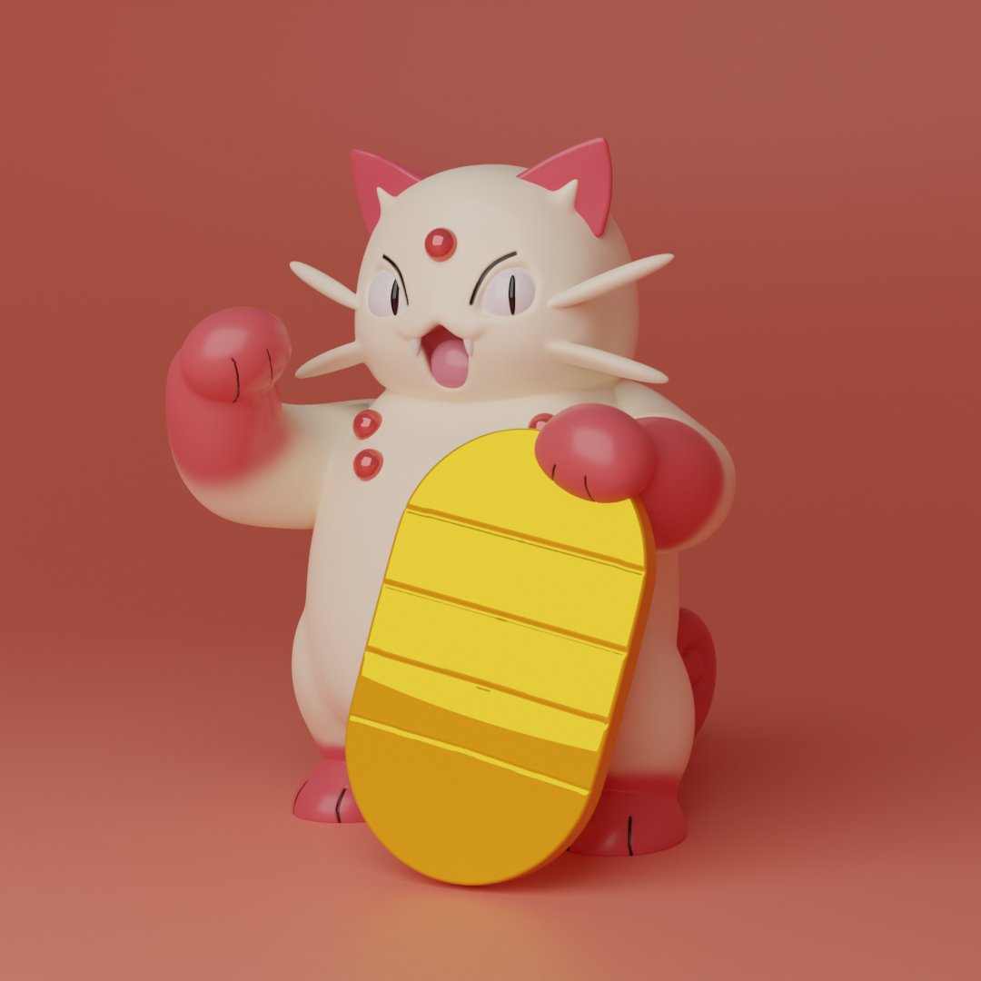 Juacolin888's tweet image. mañana con pruebas de impresión 
#renystimpy #Pokemon #creality