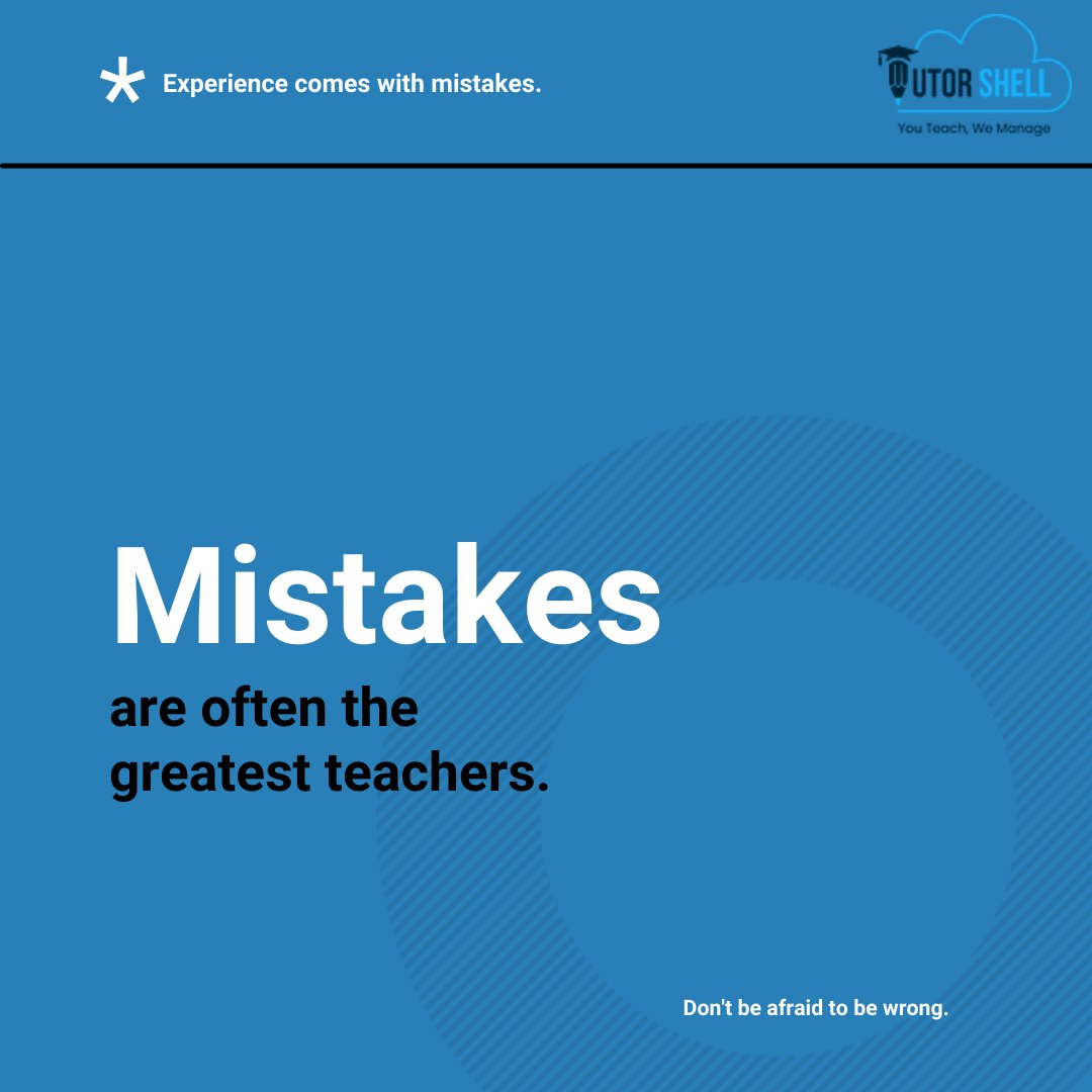 tutorshell's tweet image. TutorShell: Where Curiosity Meets Expertise. Discover why experiences are often the greatest teachers. 📚✨ #TutorShell #LearnFromExperience #EducationEvolved