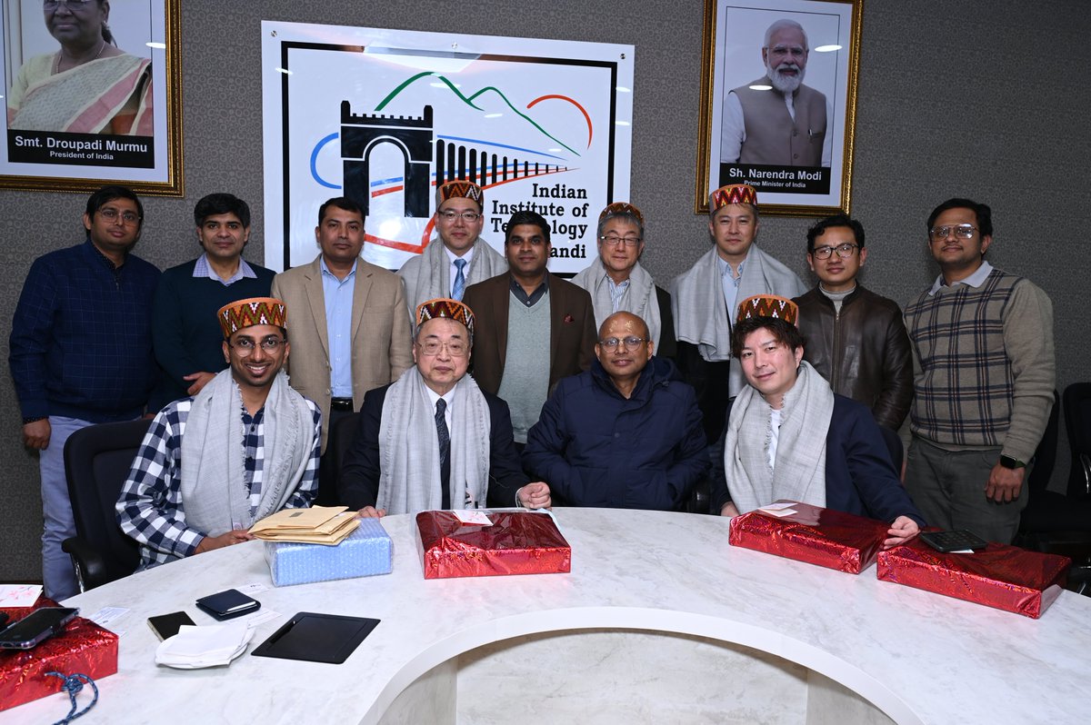 AAS_IITMandi's tweet photo. Visit of Japanese Delegation to IIT Mandi

The Japanese delegation including Tonichi, Otsuka Corp., and Willings visited IIT Mandi during 12th - 13th February 2024. https://t.co/EdG74tSN75