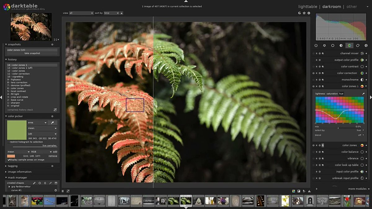 itshaman's tweet image. Выпущена новая версия Darktable 4.6.1 - программа для фотографов #Software #darktable
itshaman.ru/news/software/…