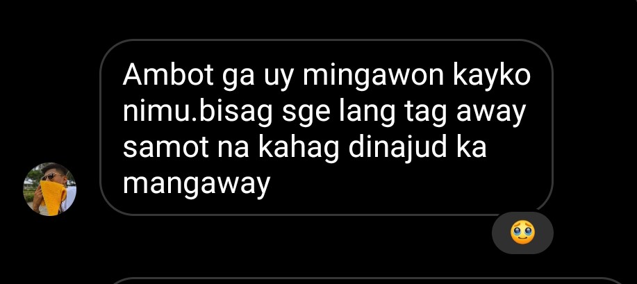 jullymae0316's tweet photo. Tawn sad.... Ang last screenshot AHAHAHAHAHA. Agwanta kay naka uyab kag maldita NGA di palupig 😜 https://t.co/gLGboxAHpc
