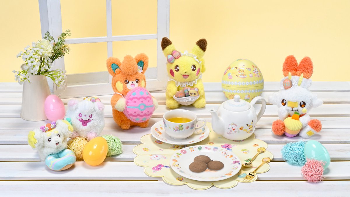 3月2日(土よりイースターをテーマにしたグッズ「Pokémon Yum Yum
