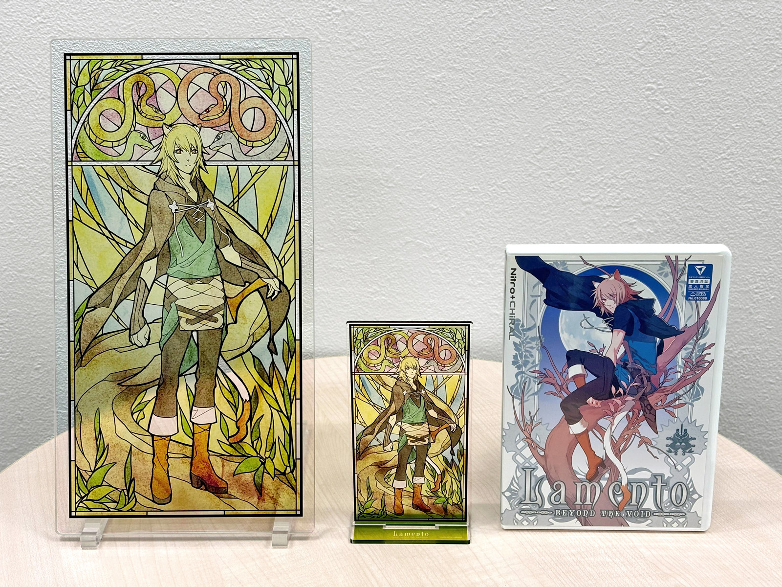 ニトロキラル展 Lamento (アクリルブロック＋ステッカー＋特典)3点セット ニトロキラル キラメモ展 アクリルブロック スロウ・ダメージ