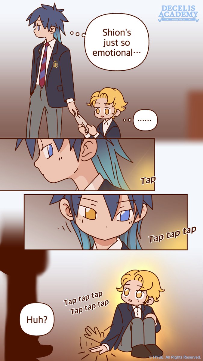 DARKMOON_VAMPS's tweet photo. [CUTTOON Ep.17]
Shion's Superpower

#DARKMOON_CUTTOON
Every Sunday at 8AM (EST)

If you want updates on Decelis Academy,
follow @DARKMOON_HYBE for the latest news!

#DARKMOON #DECELIS https://t.co/BEI9Ow0D3m