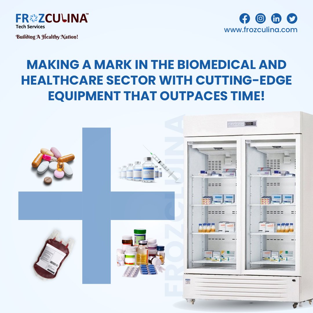 frozculina's tweet image. In the biomedical and healthcare sector, the ultimate goal is to save lives by beating time. 
.
.
#ColdChainSolutions #biomedicine #biomedicalsolutions #commercialcoldroom #healthcaremanagement #healthcareequipment #preservefoodwithfrozculina #medicinefreezer #medicinecoldroom
