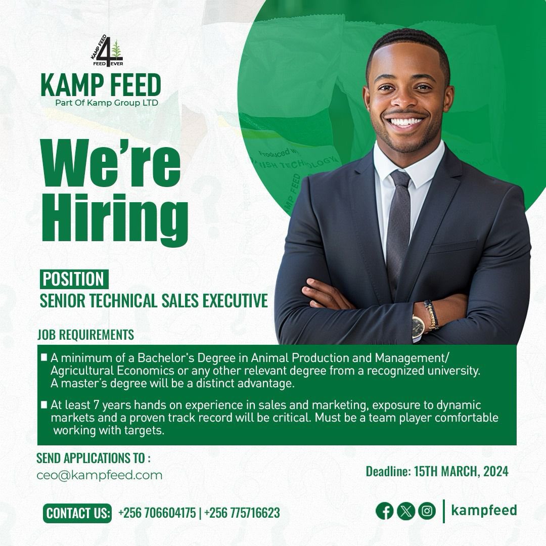 Ready to take your sales career to new heights? 
Join Kamp Feed as a Senior Technical Sales Executive and be at the forefront of tech innovation!
Simply click on the link below to apply:
kampfeed.com/careers/senior…

#hiringnow