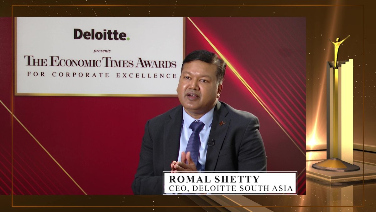 Economic Times (@economictimes) on Twitter photo Romal Shetty, CEO, Deloitte South Asia shares his insights for businesses to thrive amidst global economic volatility. bit.ly/3uG8YuO
<a href="/DeloitteIndia/">Deloitte India</a> <a href="/RomalShetty/">Romal Shetty</a>
#ETAwards Romal Shetty, CEO, Deloitte South Asia shares his insights for businesses to thrive amidst global economic volatility. bit.ly/3uG8YuO
<a href="/DeloitteIndia/">Deloitte India</a> <a href="/RomalShetty/">Romal Shetty</a>
#ETAwards