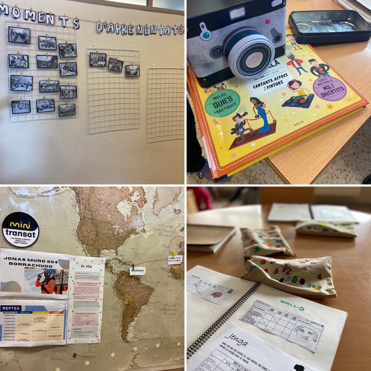 VioletaCristia's tweet photo. Visita a @portalbatea molt enriquidora. Gràcies per la vostra amabilitat, implicació i dedicació per compartir-nos el vostre Projecte Educatiu. Espais molt cuidats, art per tot arreu, materials comuns i moltes propostes interessants… Ens emportem la 🧳 ben plena. #visitaescoles https://t.co/Y38QYnR1Pf