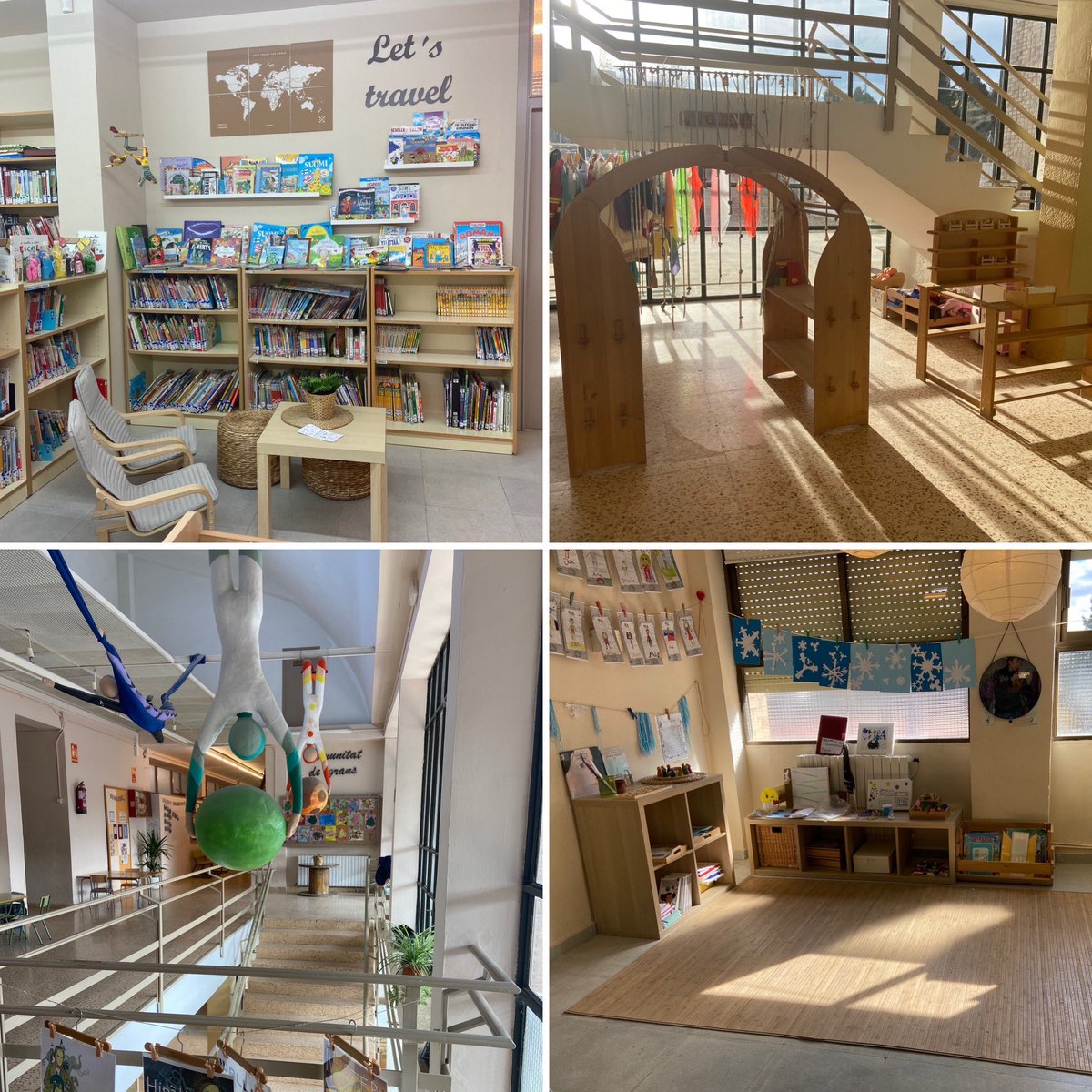 VioletaCristia's tweet photo. Visita a @portalbatea molt enriquidora. Gràcies per la vostra amabilitat, implicació i dedicació per compartir-nos el vostre Projecte Educatiu. Espais molt cuidats, art per tot arreu, materials comuns i moltes propostes interessants… Ens emportem la 🧳 ben plena. #visitaescoles https://t.co/Y38QYnR1Pf