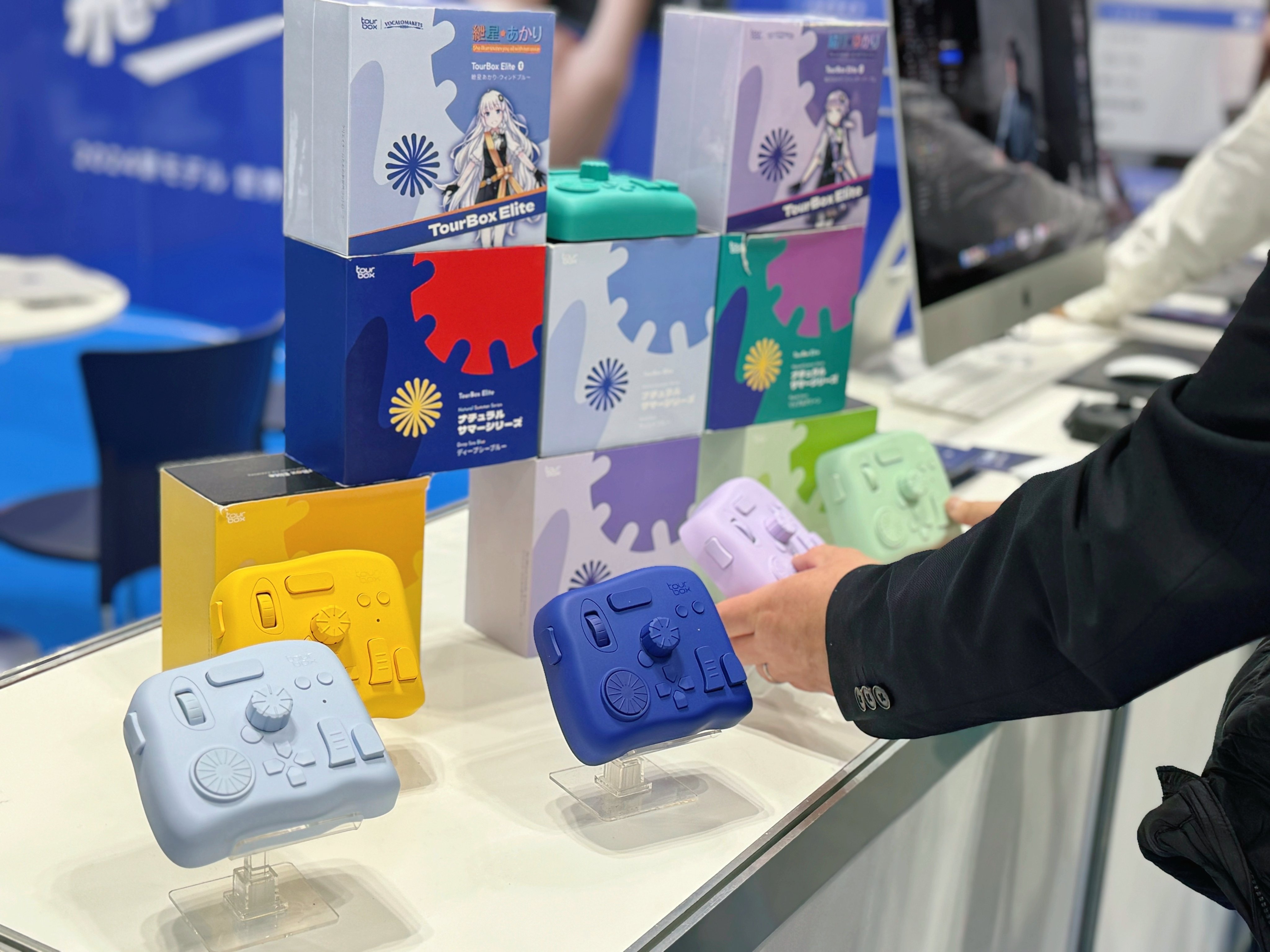 TourBox Elite ナチュラルシリーズ ウィンドブルー