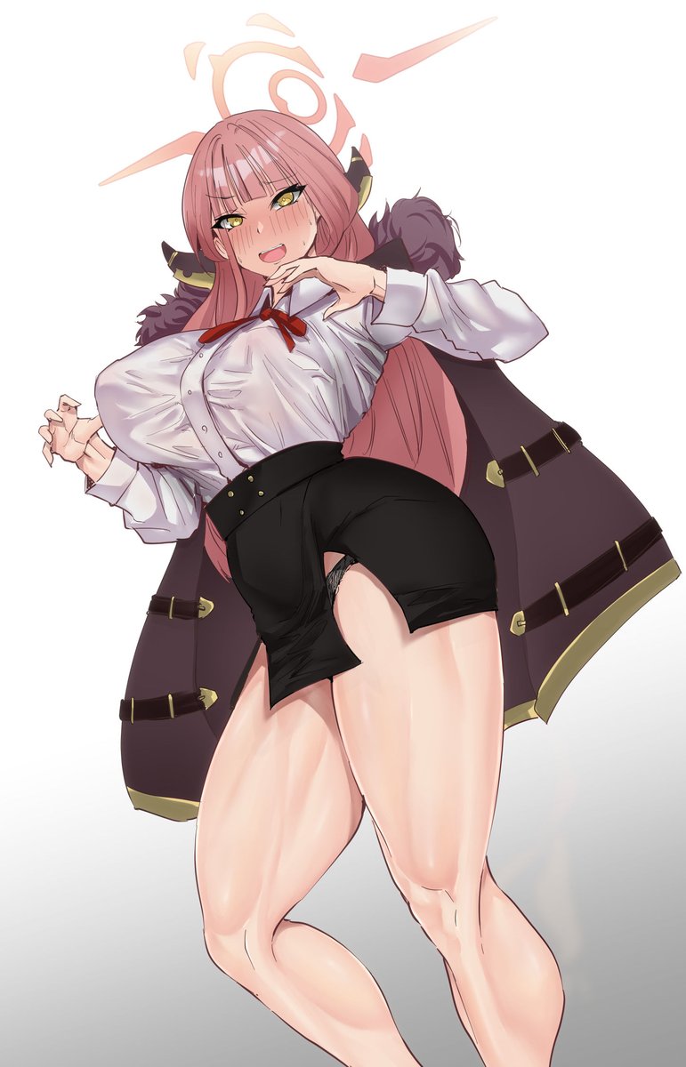 初めて描いたブルアカ絵もアル社長だったんだけど、びっくりするほど伸びなくてブルアカの透き通るような世界観にぼくの絵は適合しないのか・・・ってなった絵 