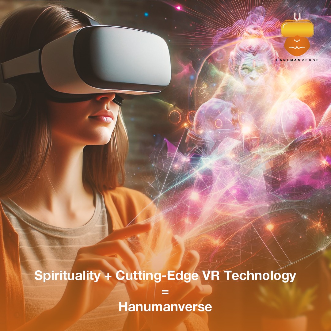 HanumanverseV1's tweet image. Embark on a spiritual journey like never before. Hanumanverse is here to redefine your reality. Step into a world where spirituality meets innovation. #Hanumanverse #SpiritualTech