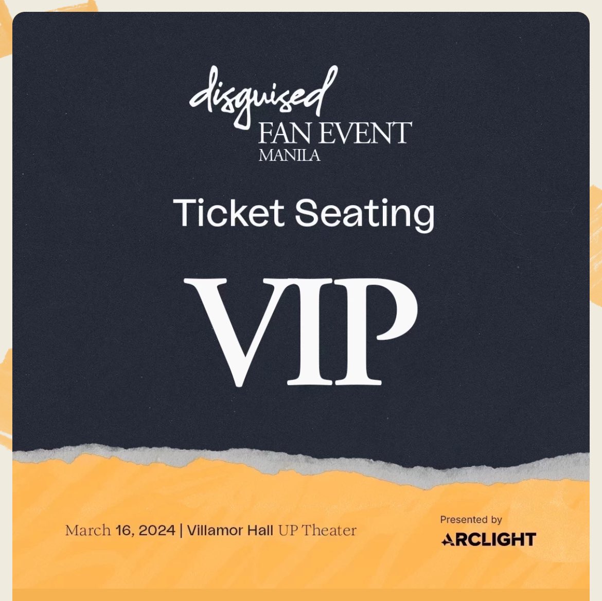 Giving away one (1) VIP ticket to the @Disguised + @DisguisedToast meet up in Manila 🇵🇭 on March 16th Happy to support a personal portco of mine, @arclightlabsco, who are making this sick event possible To win -follow @arclightlabsco & @0xNasa -RT + Tag 2 friends -Draw: MAR 5