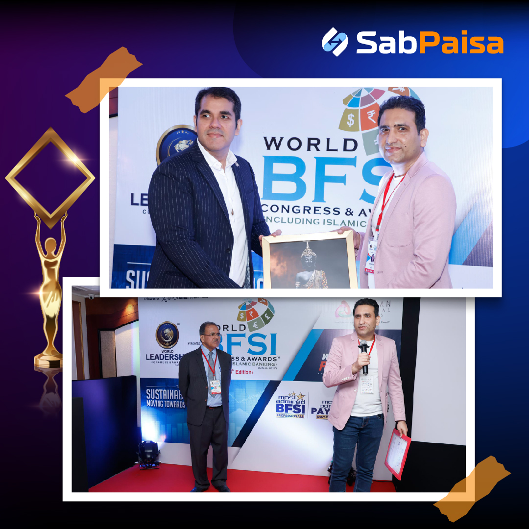 🎉 Celebrating a remarkable achievement! 

Our Co-Founder, #strategy , Mr. Abhimanyu Jha, has been recognised as one of the Top #Brand Leaders by the World Brand #Congress! 🏆
 
#SabPaisa #Award #BFSI #Fintech #Payments #Victory #Win