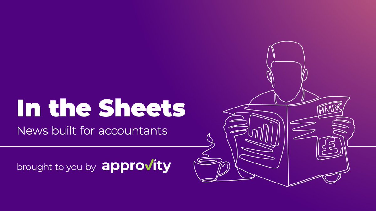 Have you got your weekly roundup of headlines in the finance world? 👀👇

🛍️ UK retail sales rise
💼 'Dangerous' tactics from HMRC
💸 Thousands not paid minimum wage

Find out more in our latest issue of In the Sheets 🗞️👇

linkedin.com/build-relation…

#Accountancy #Newsletter #News