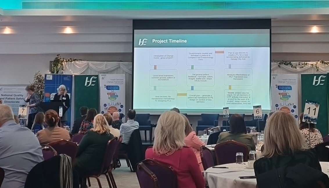 Communities of Practice sharing their experiences- their journey together over the last year, and learning for success using change management, quality improvement, engagement & project management approaches. @HSEchange_guide @NationalQPS @saoltagroup @CHO2west @HSECommHealth1