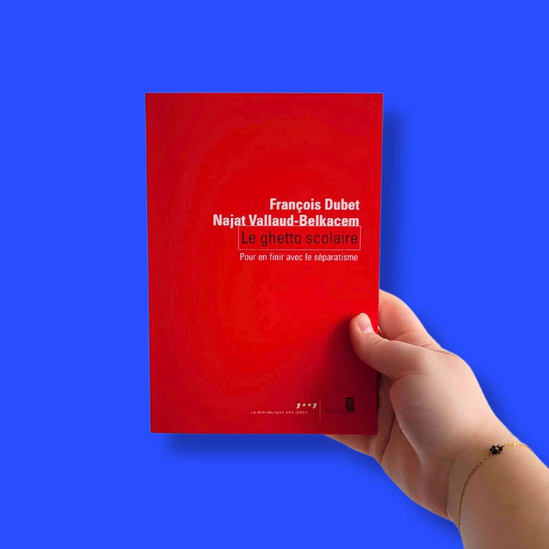EditionsduSeuil's tweet photo. 📢Il est urgent de réinventer l’école contre les séparatismes sociaux qui la détruisent.

"Le ghetto scolaire", un livre de François Dubet et Najat Vallaud-Belkacem. @najatvb 

📚Pour en savoir plus : https://t.co/RdsRF6SAVD https://t.co/TbBaBURizo