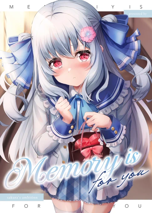 【#COMITIA147 新刊告知】 「Memory is for you」オリジナルキャラのシチュエーションイラスト本です!  初のオリジナル本なのでどうぞよろしくお願いいたします!  通販はこちら→少数ですがサイン本もあります→コミティア147 