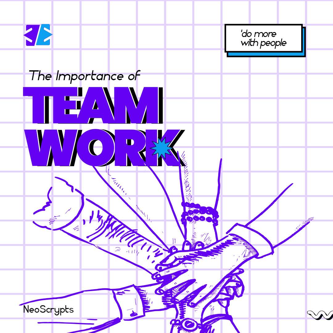 NeoScryptsHQ's tweet photo. Teamwork lies at the heart of every successful endeavor. At NeoScrypts, we understand that collaboration is the key to unlocking innovation, efficiency, and growth.
Teamwork isn't just a concept; it's the cornerstone of our success.
#NeoScrypts https://t.co/jH8zmPohoH