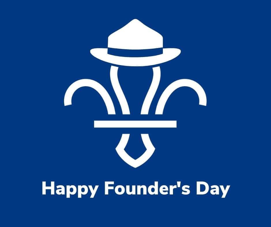 1stStLawrence's tweet photo. Happy Founder’s Day! ⚜️🎈
Lord Robert Baden-Powell, our founder was born on 22nd February 1857. His birthday is celebrated as Founder’s Day across the world. https://t.co/7YqAQfTCeh