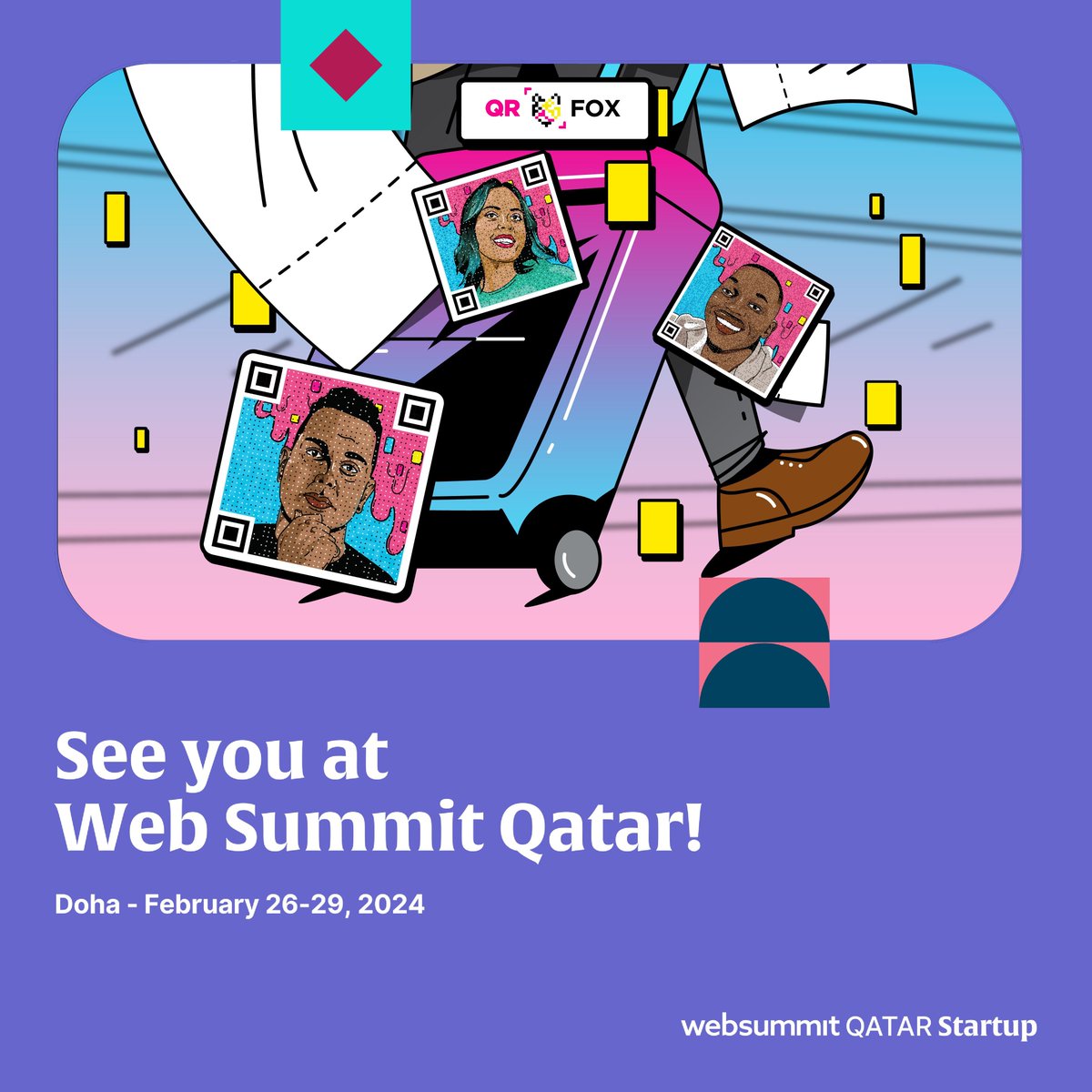 QR Fox App tweet media