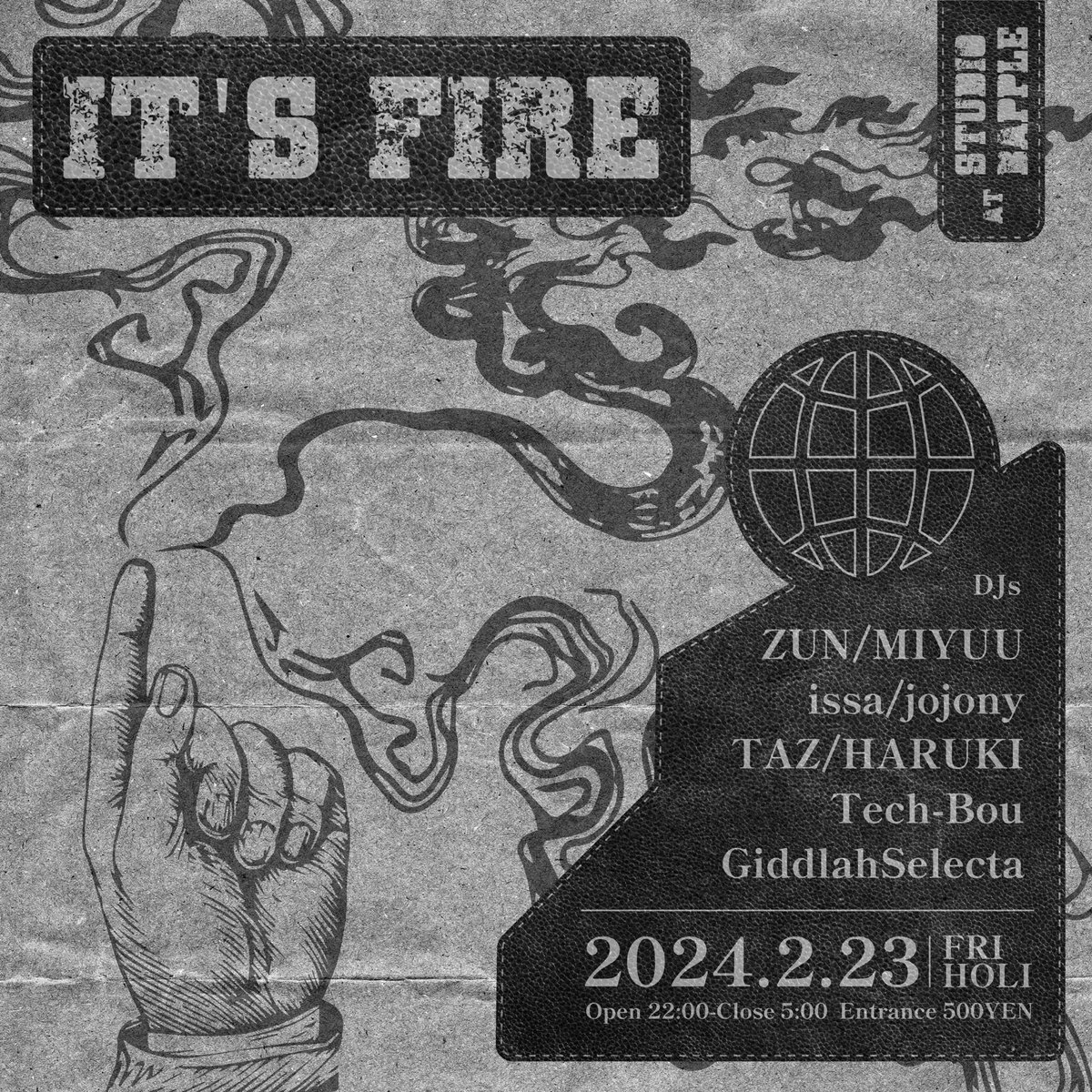 giddlahselecta's tweet photo. ☝️🔥
@studioBapple 
2.23 fri holi.
22:00- https://t.co/ThOElIhEZA