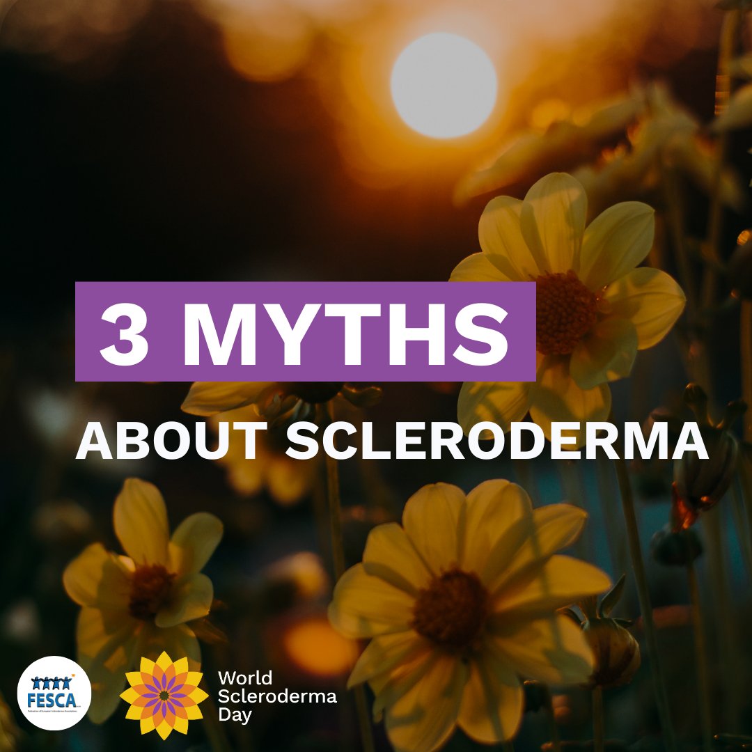 Fscleroderma's tweet image. 3️⃣ common misconceptions about #scleroderma:
👵 Only older people are affected.
🎎 Everyone affected experiences the same symptoms.
💊 Scleroderma is curable.
Scleroderma isn't a one-size-fits-all condition: it's time to raise awareness and break down stereotypes!