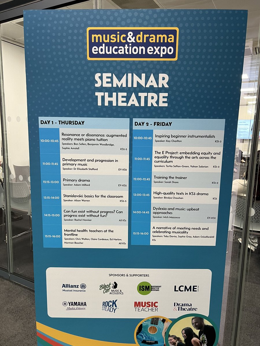 DrLizStafford's tweet photo. The Expo is as bustling as ever! Come and see me at 11am in the Seminar Theatre to hear all about Development & Progression in Primary Music #MDEE @MusicEdExpo https://t.co/unaEpOERo0