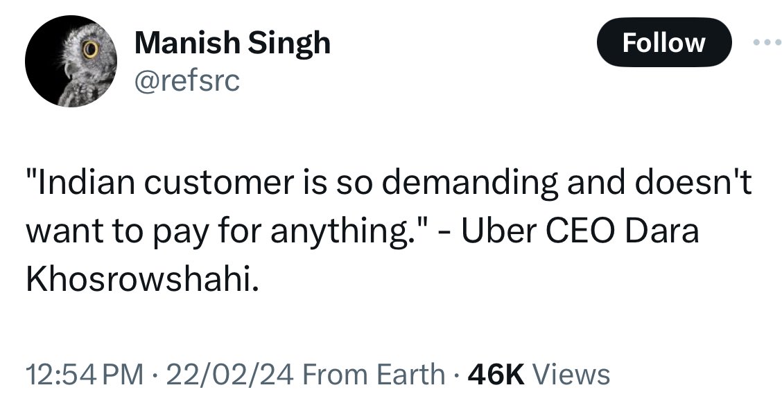 A driver who got a WagonR on vehicle loan says the same about UBER