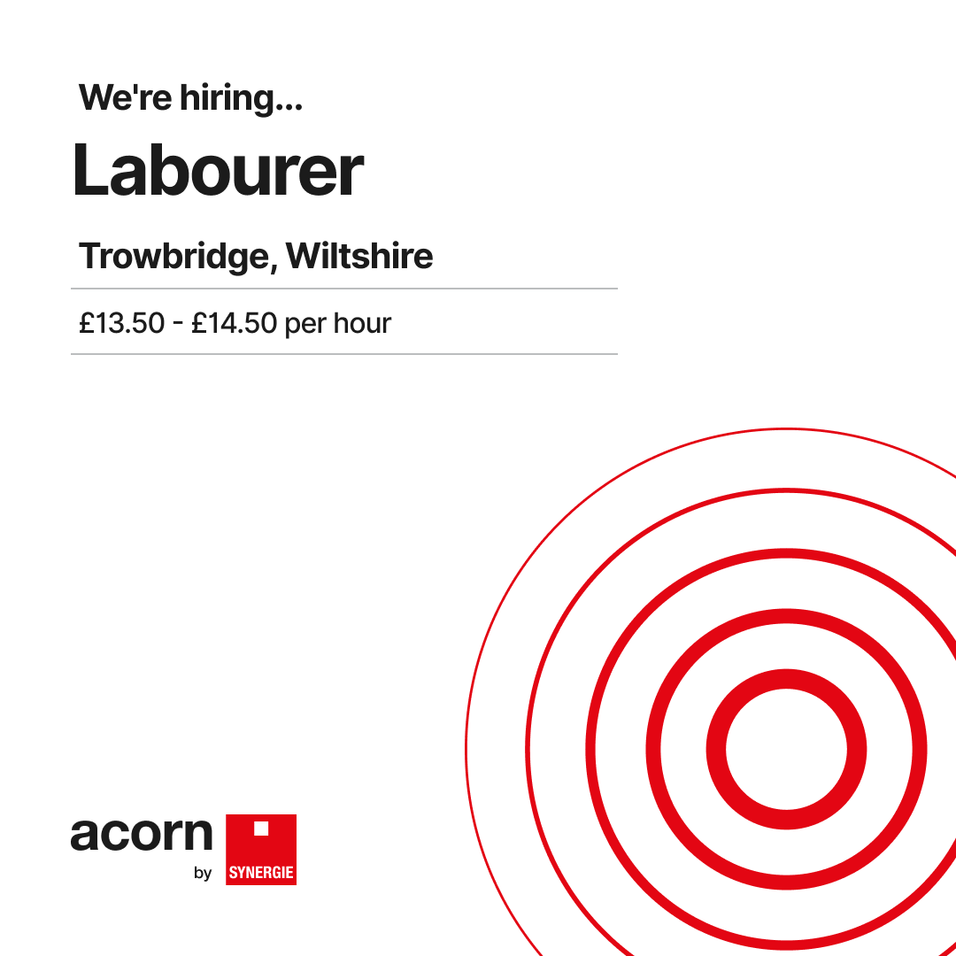 acorn_trades's tweet photo. Labourers wanted to join a large national contractor in #Trowbridge, #Wiltshire

Pay rate will be £13-£14 per hour and site hours are 07.30am - 16.30pm

You must have a CSCS card.

Please call 01174 623 301 or apply here https://t.co/UB1eBfRkd1 https://t.co/0H8JUJikou
