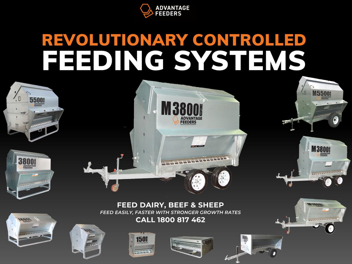 🐄 Cut costs with Advantage Feeders!

✅ Maximise feed efficiency.

✅ Reduce labour costs.

✅ Optimise herd health.

✅ Minimise feed losses.

✅ Increase stocking rates.

Ready for savings? Call our friendly team for nationwide distribution
📞 0818 30 30 81 /1800 817 462