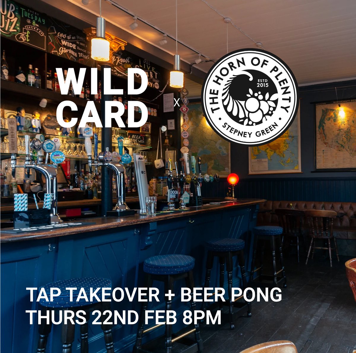 Wild Card Brewery (@wildcardbrewery) on Twitter photo Tap Takeover tonight! Meet us at <a href="/hornofplentypub/">The Horn Of Plenty</a> in Mile End for some shenanigans :) We'll bring our nicest beers so do come down and say hi! Tap Takeover tonight! Meet us at <a href="/hornofplentypub/">The Horn Of Plenty</a> in Mile End for some shenanigans :) We'll bring our nicest beers so do come down and say hi!