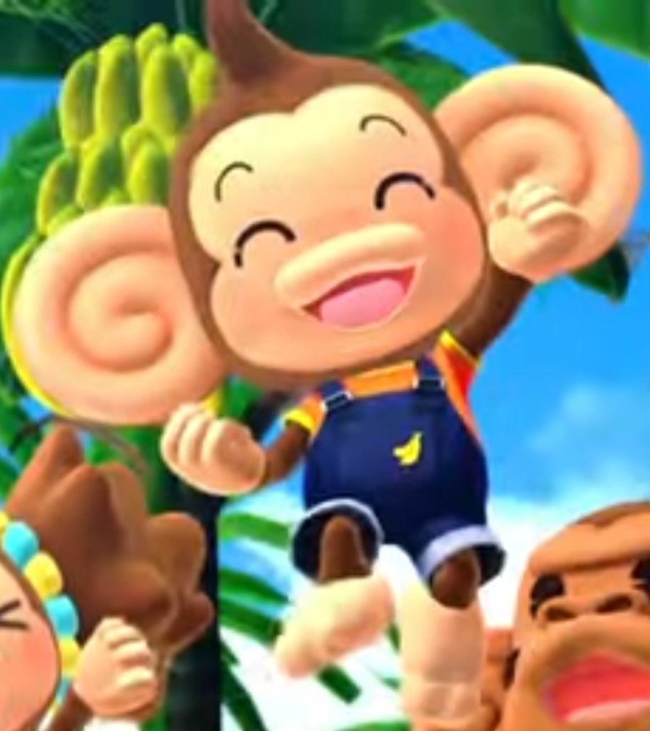 I really really like AiAi's new design in SMB Banana Rumble (even