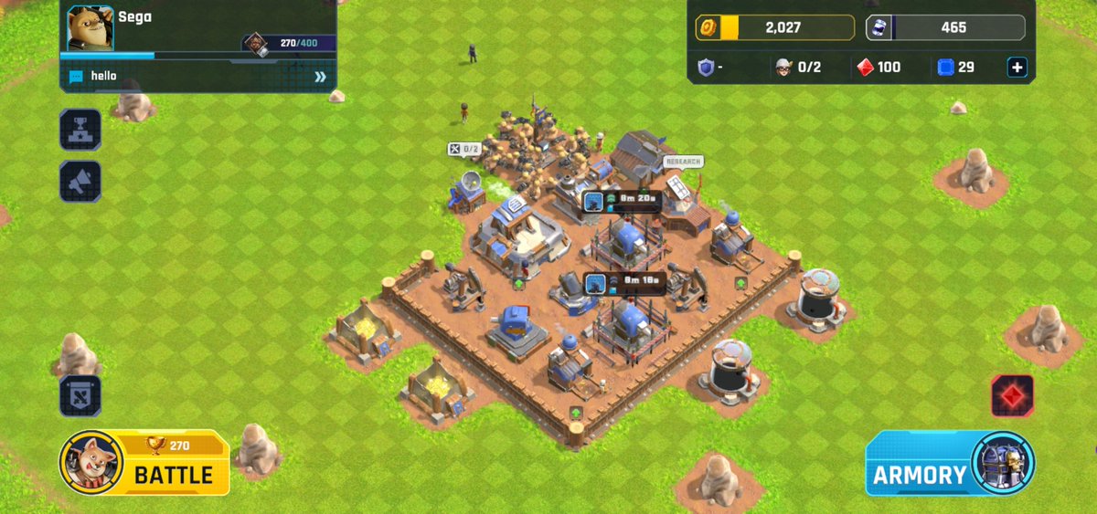 Segaaa20's tweet photo. @Bybit_Official @MaviaGame Very fun game, time goes so fast My base level 2 and the only thing left is to upgrade the walls  $MAVIA https://t.co/oaphhe6NO9