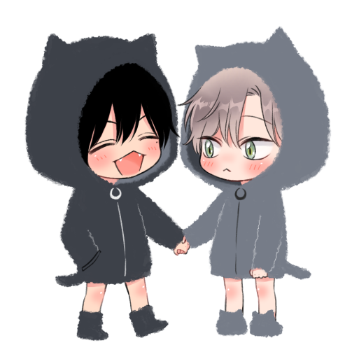 ねこの日なのでねこパーカー再掲🐱
なつかし～
#猫の日 